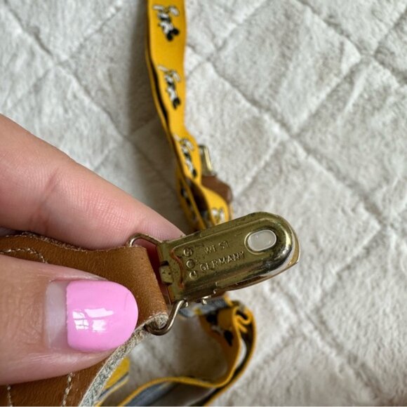 Disney | Vintage Yellow Mickey Mouse Suspenders | One Size Adult - Picture 8 of 10